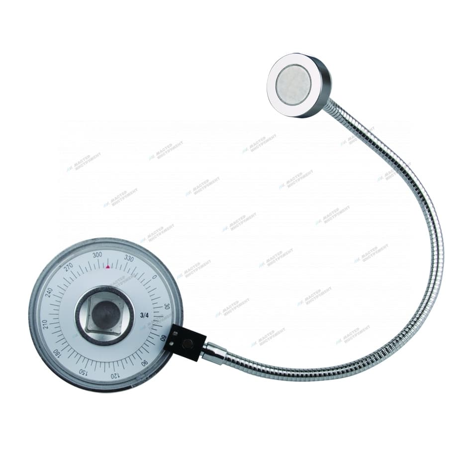 Угломер KING TONY 34660A с магнитным держателем, квадрат 3/4 дюйма