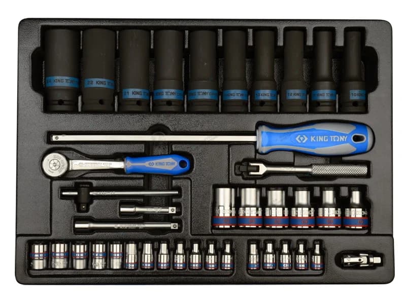 Набор ударных головок KING TONY 9-7540MR в ложементе