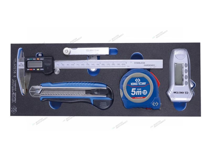 Набор измерительных инструментов King Tony 9-90305TQV в ложементе EVA