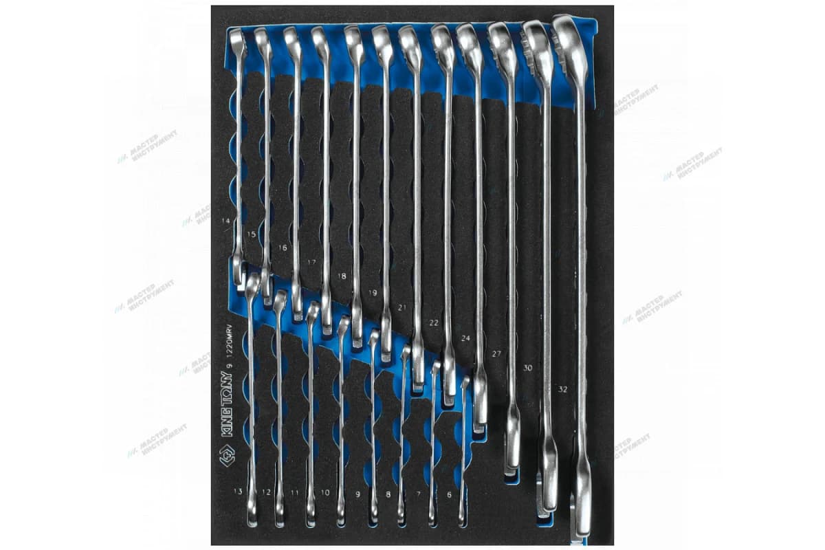 Набор комбинированных ключей King Tony 1062 в ложементе EVA