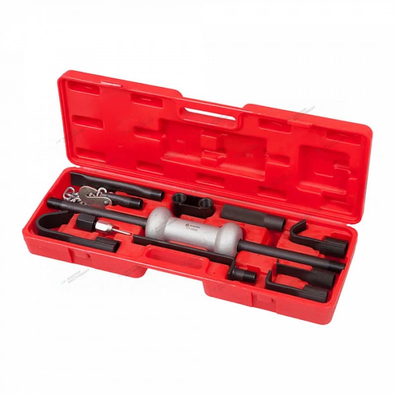 Обратный рихтовочный молоток МАСТАК 117-00009C — 9 предметов / кейс