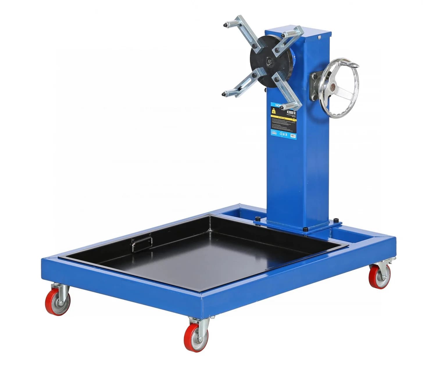 Кантователь двигателя Nordberg N30081R с редуктором — 800 кг, вращение 360°