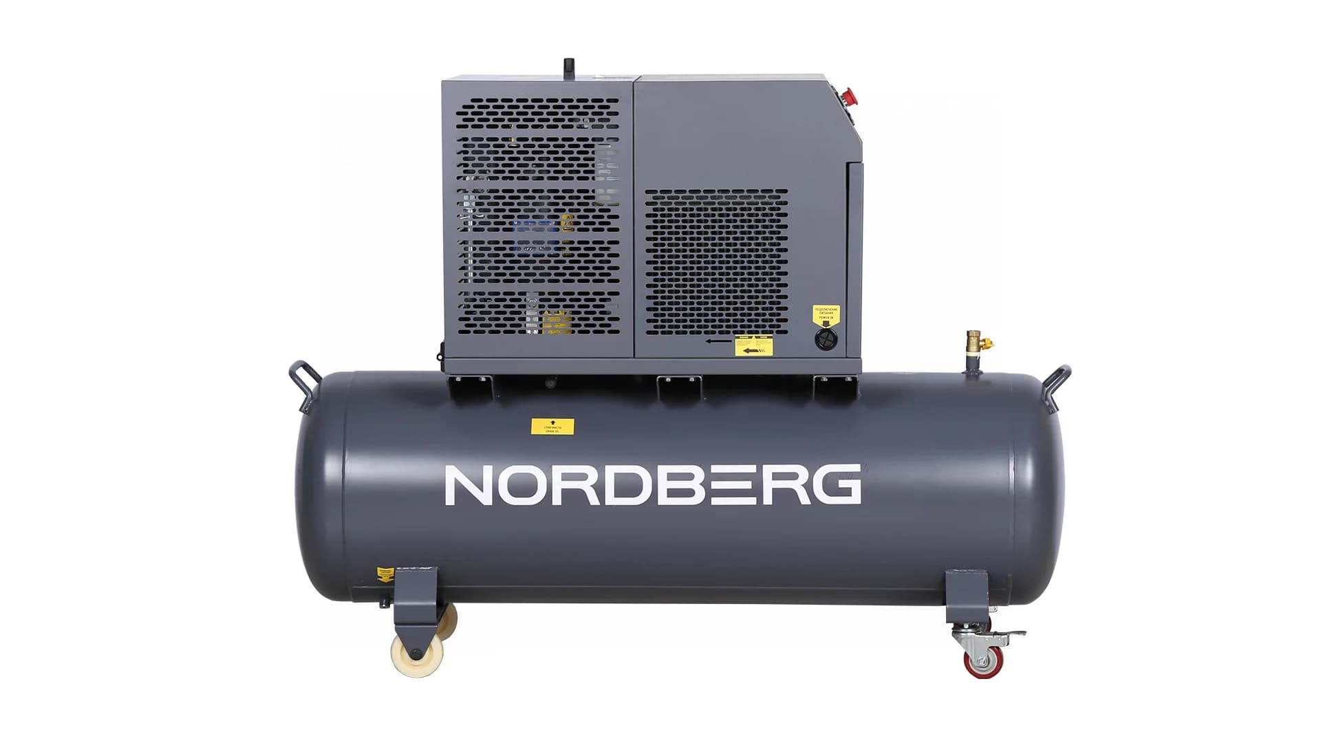 Компрессор винтовой Nordberg NCF7,5R — 5,5 кВт / 10 бар / ресивер 230 л