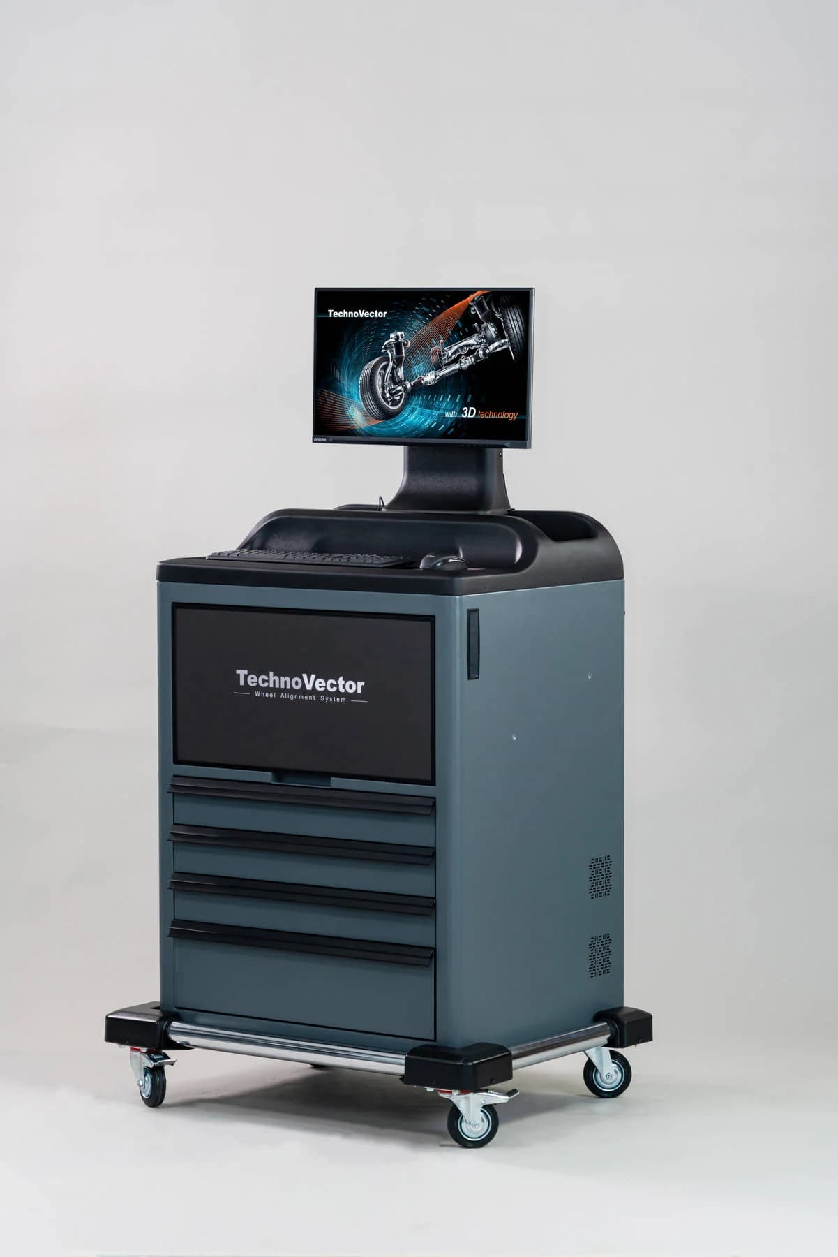 Стенд сход-развал грузовой ТехноВектор 7 Truck 7204 HTS6 — стационарный, 6 осей