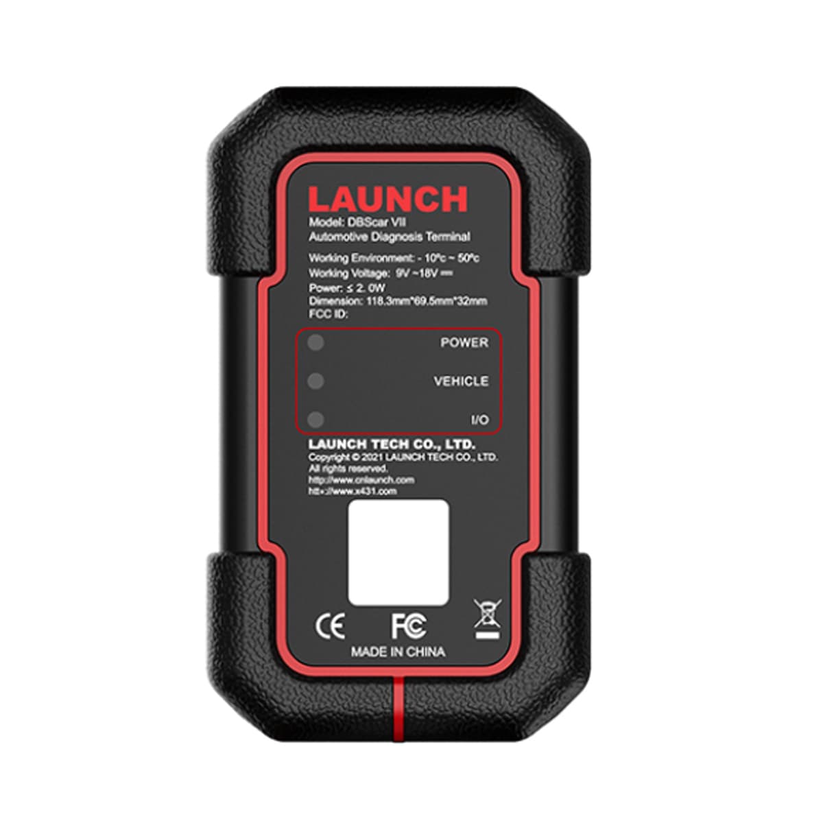 DBScar VII адаптер для Launch X431 PRO3 V5.0 с заменой
