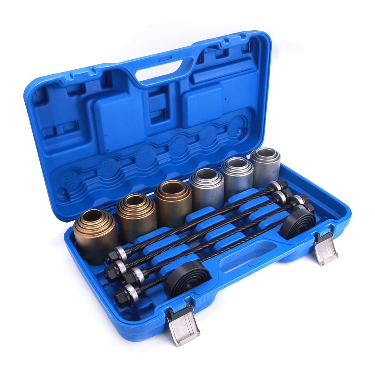 Комплектация набора съёмников Car-Tool CT-V1302A в кейсе