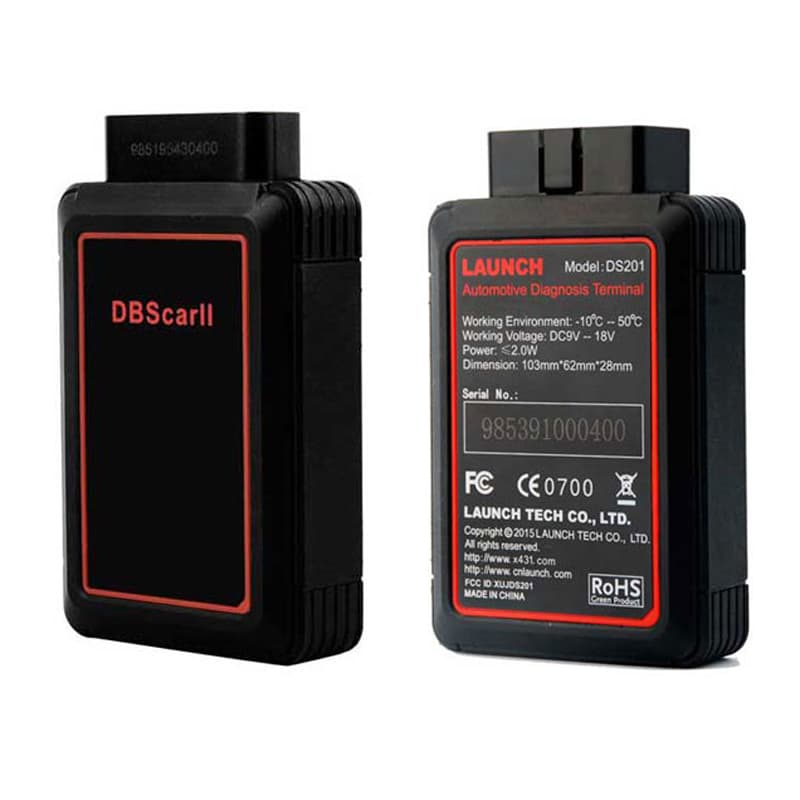 DBScar 5 (DS201) адаптер для Launch X-431 PRO3 и PRO3 2017 с заменой