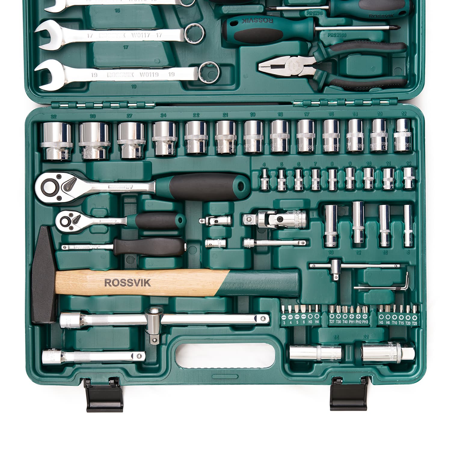 Rossvik UST077 предметы 1/4" и 1/2"