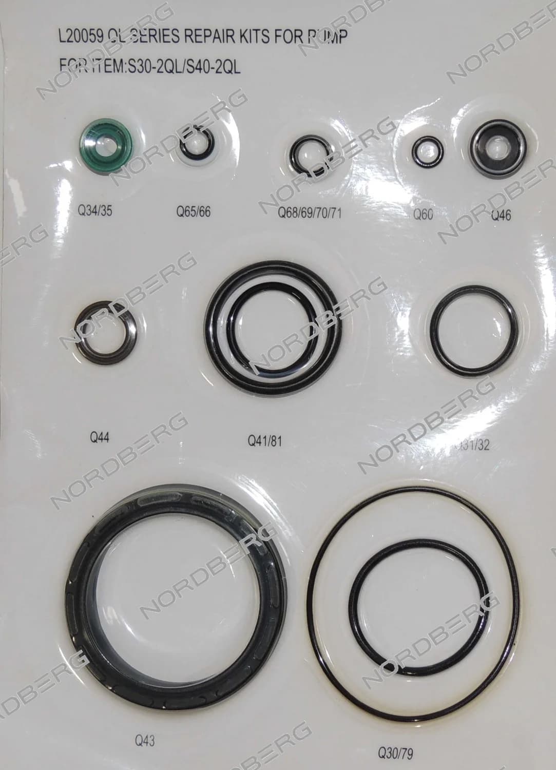 Ремкомплект пневмонасоса PK NORDBERG 000003961 для домкрата N302