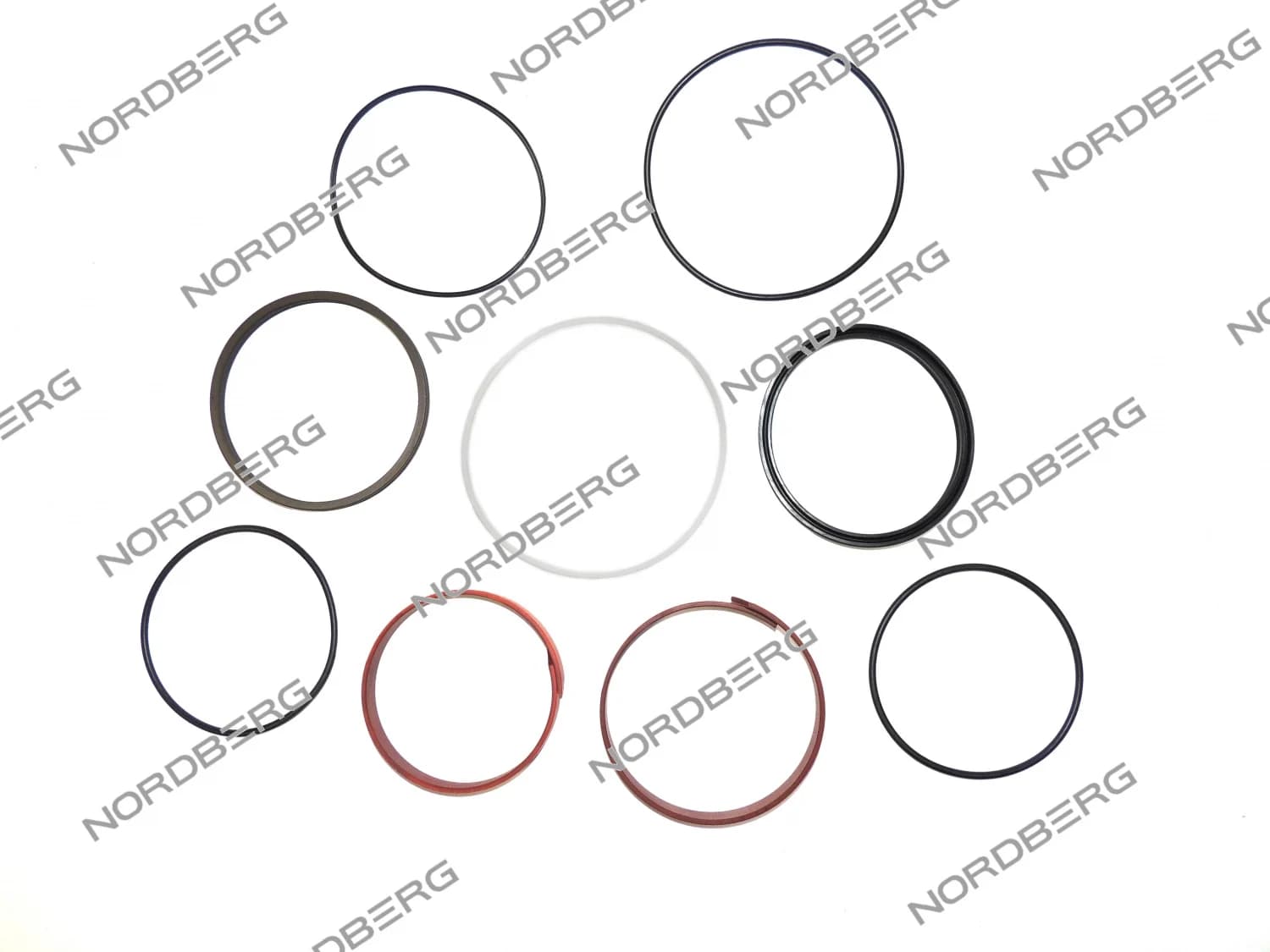 Ремкомплект цилиндра NORDBERG N301 — комплект уплотнений