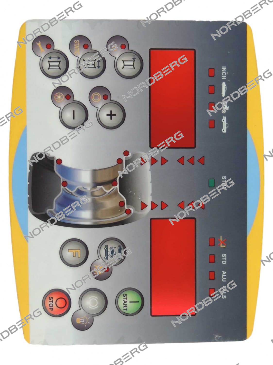 Панель дисплея NORDBERG B-73-1420000 для балансировочного станка
