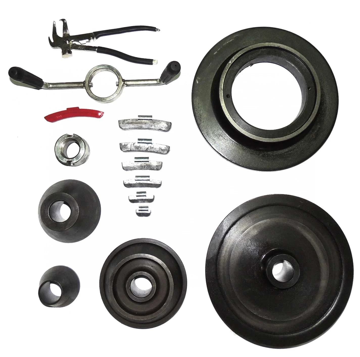 45TRKE — вал 40 мм с конусом и грузовым колесом