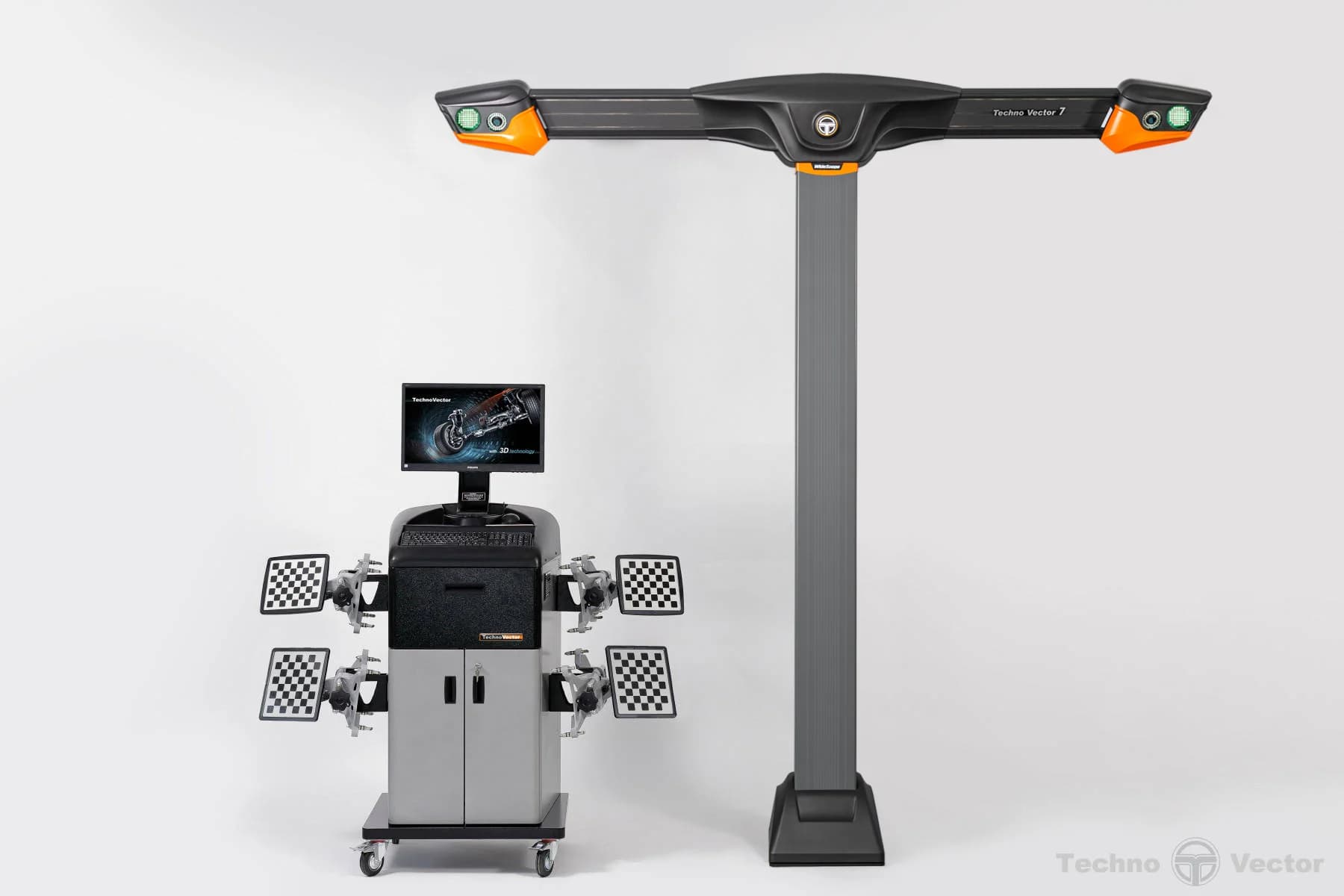 Стенд сход-развал 3D ТехноВектор T 7202 TAS — общий вид