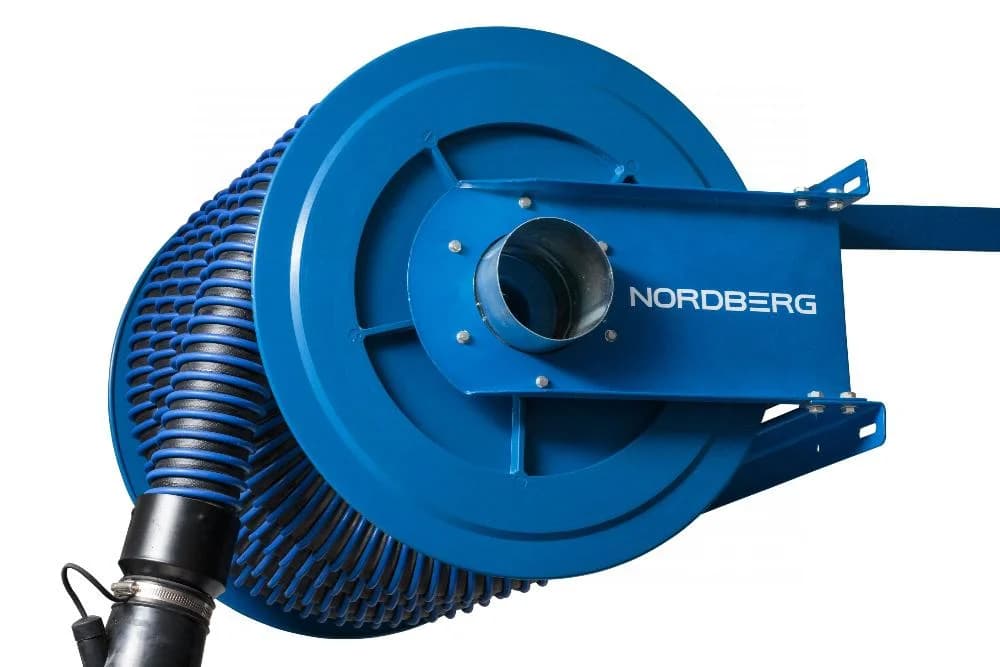 Катушка NORDBERG H6075125 — механическая для выхлопных газов Ø75 мм 7