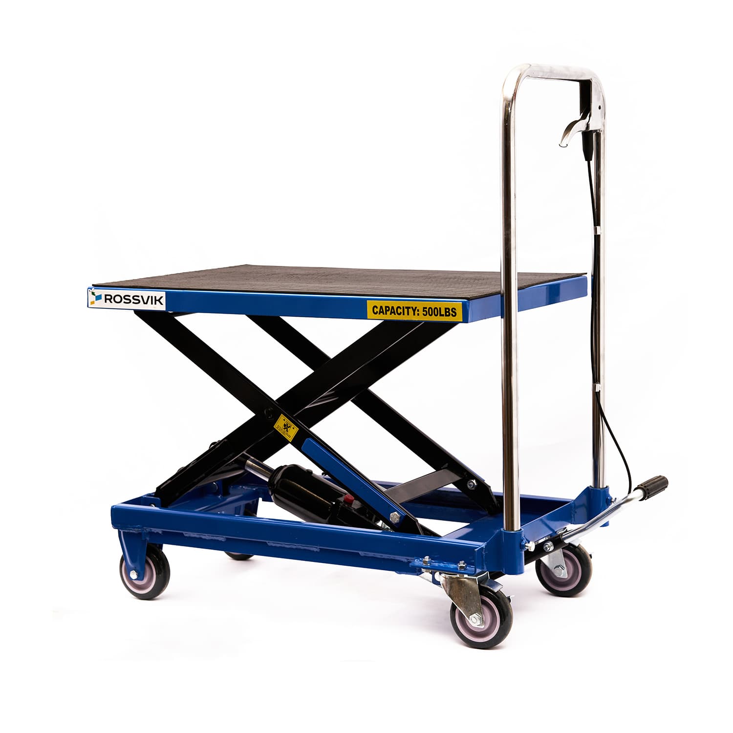 Тележка с подъемным столом HJ4002F — общий вид