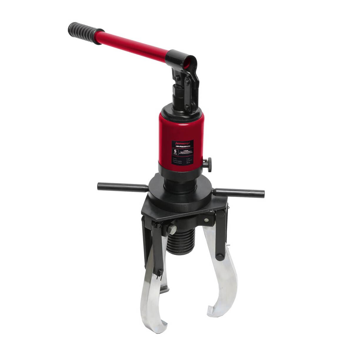 Гидравлический съёмник со встроенным насосом, с системой удержания, 5 тонн, 50-250 мм