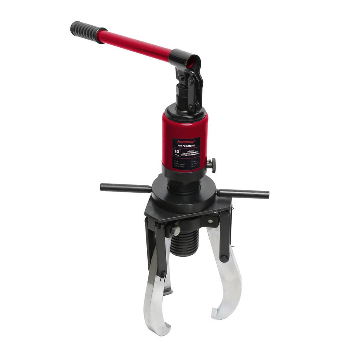 Гидравлический съёмник со встроенным насосом, с системой удержания, 10 тонн, 50-300 м