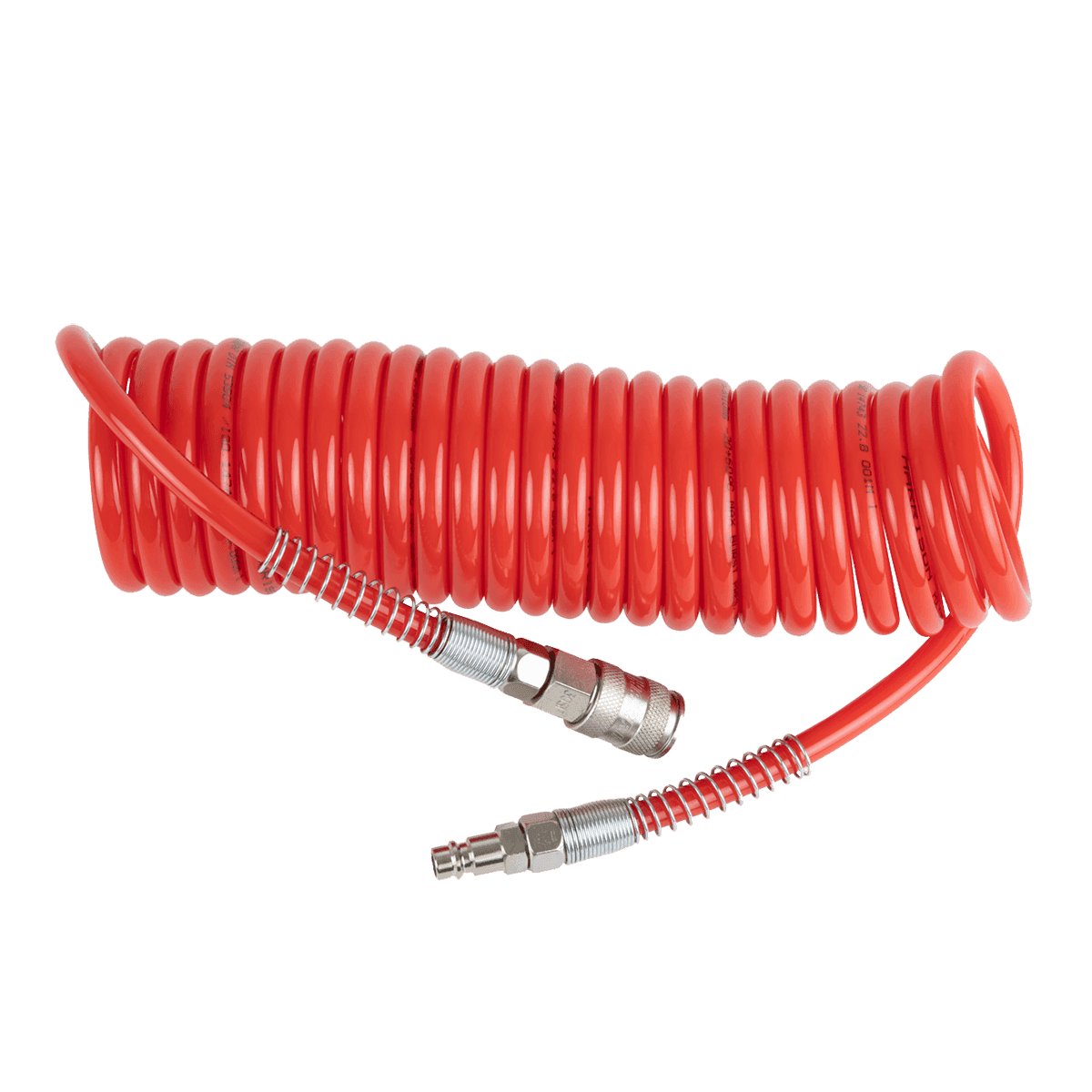 Пневматический спиральный шланг Harrison HRS-226560 красного цвета