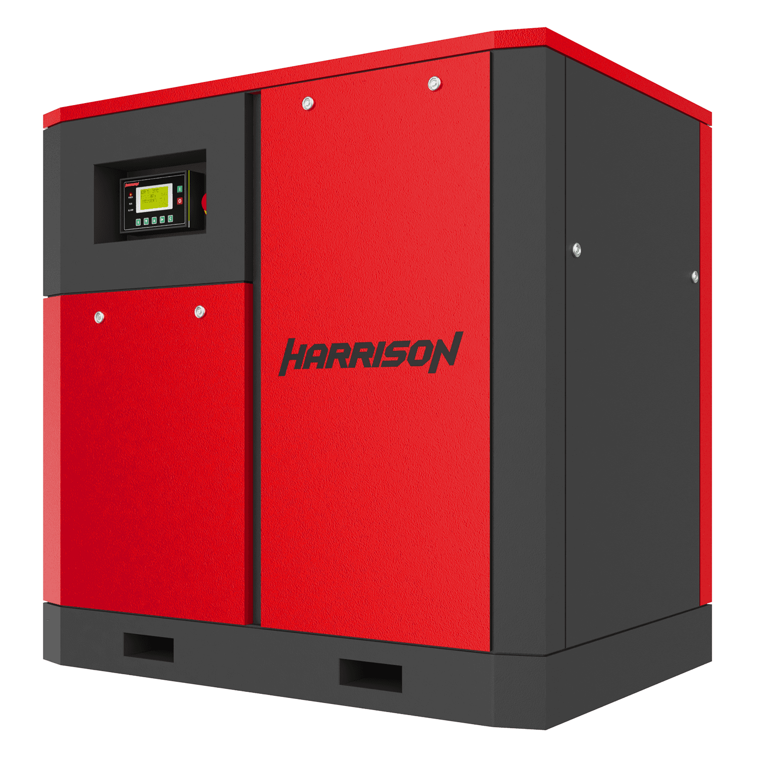 HRS-9411200VSD Винтовой компрессор с ременным приводом Harrison: 11200 л/мин, 10 бар, 75 кВт