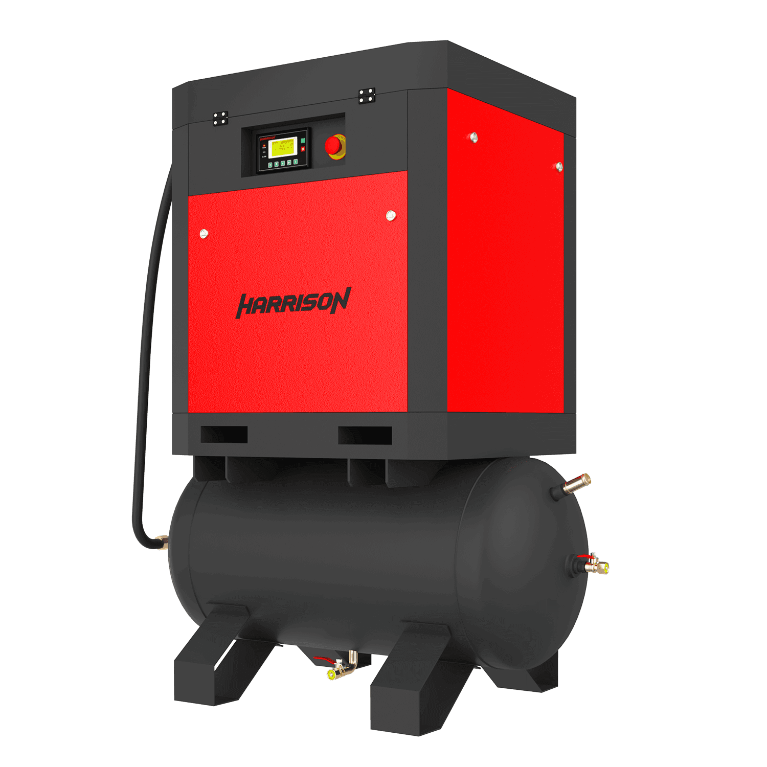 Компрессор винтовой Harrison HRS-941500T3 — 1 500 л/мин, 8 бар, ресивер 300 л