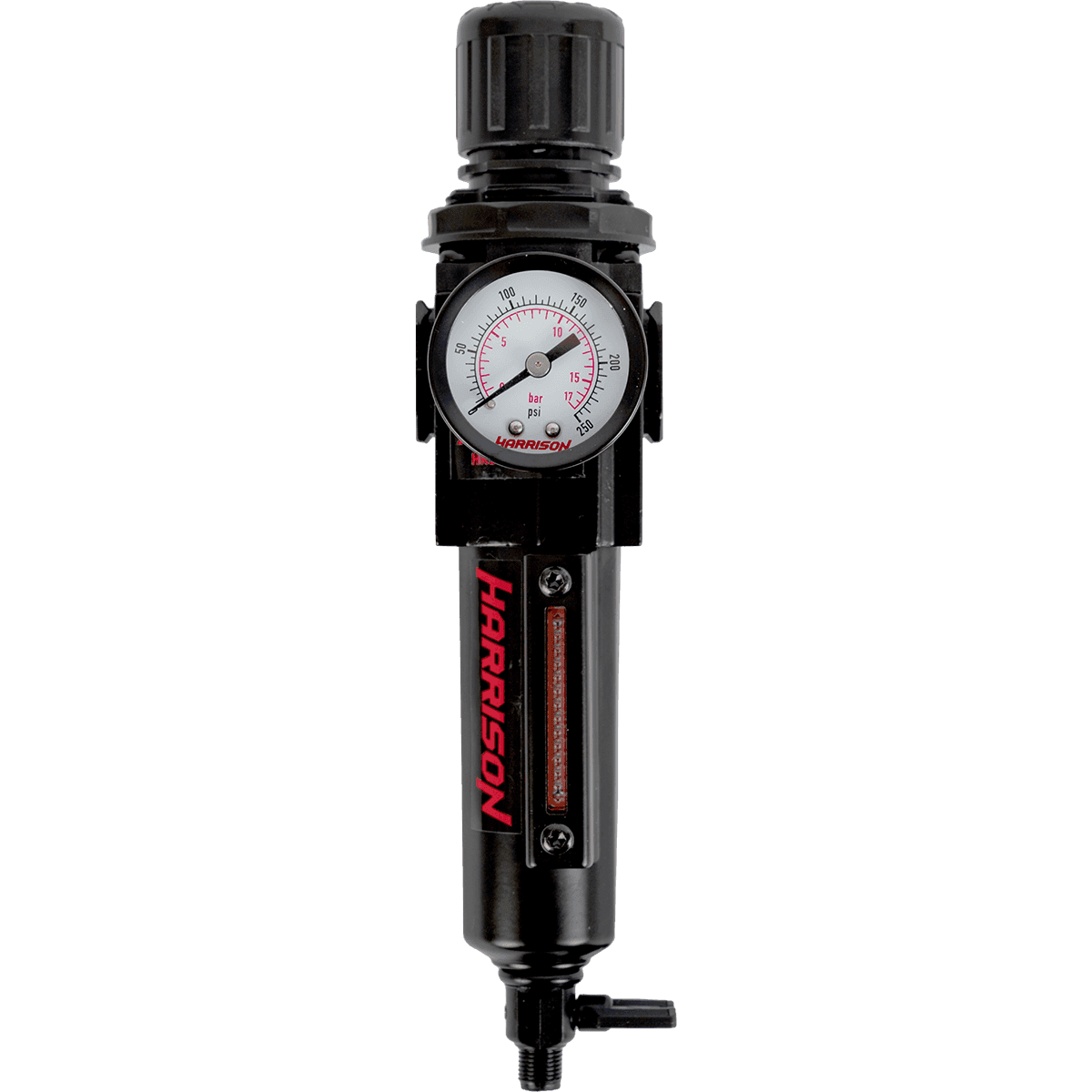 HRS-FR2265 Блок подготовки с фильтром и регулятором 1/4′, 2265 л/мин, 5 мкм