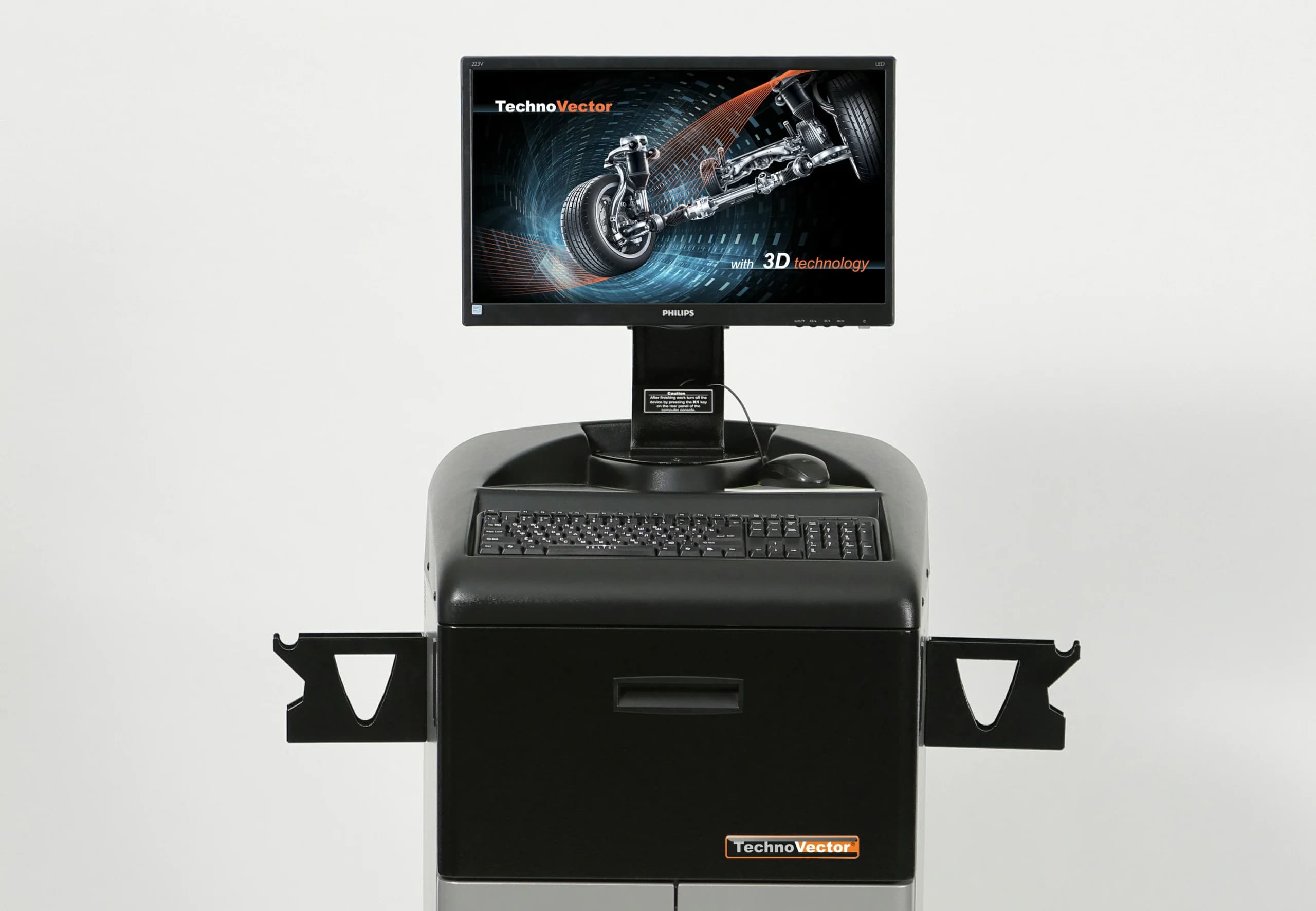 Стенд сход-развал 3D ТехноВектор 7 Truck T 7204 HT MC2 — мобильный, 2 оси