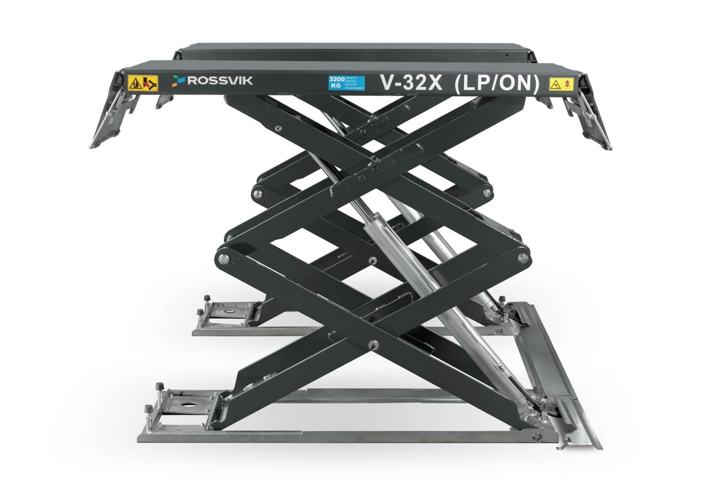 Автоподъемник ножничный ROSSVIK PRO V-32X (LP/ON) напольный г/п 3.2т, 380В RAL7040 Цвет серый