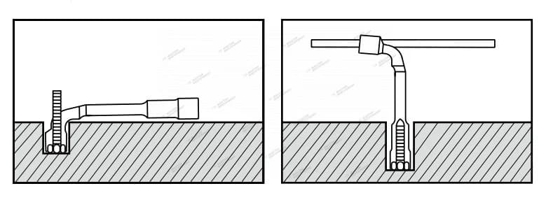 Ключи King Tony 1808MR в размерах от 8 до 19 мм