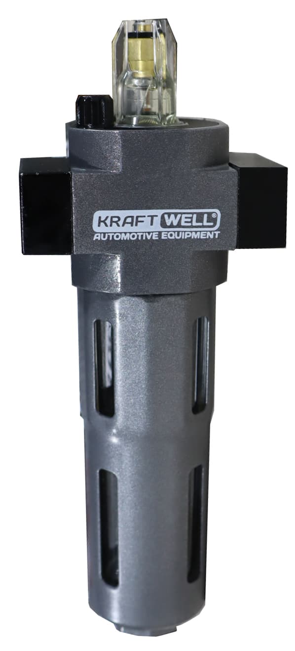 KraftWell KRW-LOE14 Лубрикатор для пневмоинструмента, 1/4", до 16 бар, серия PRO