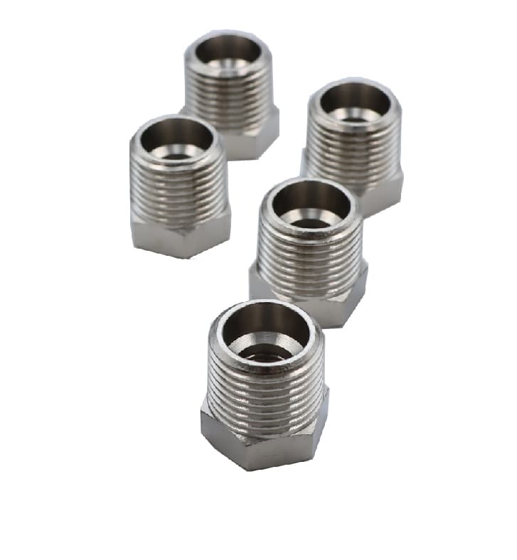 KraftWell KRW-TF12M14F-5 Переходник резьбовой M1/2" - F1/4", 5 шт