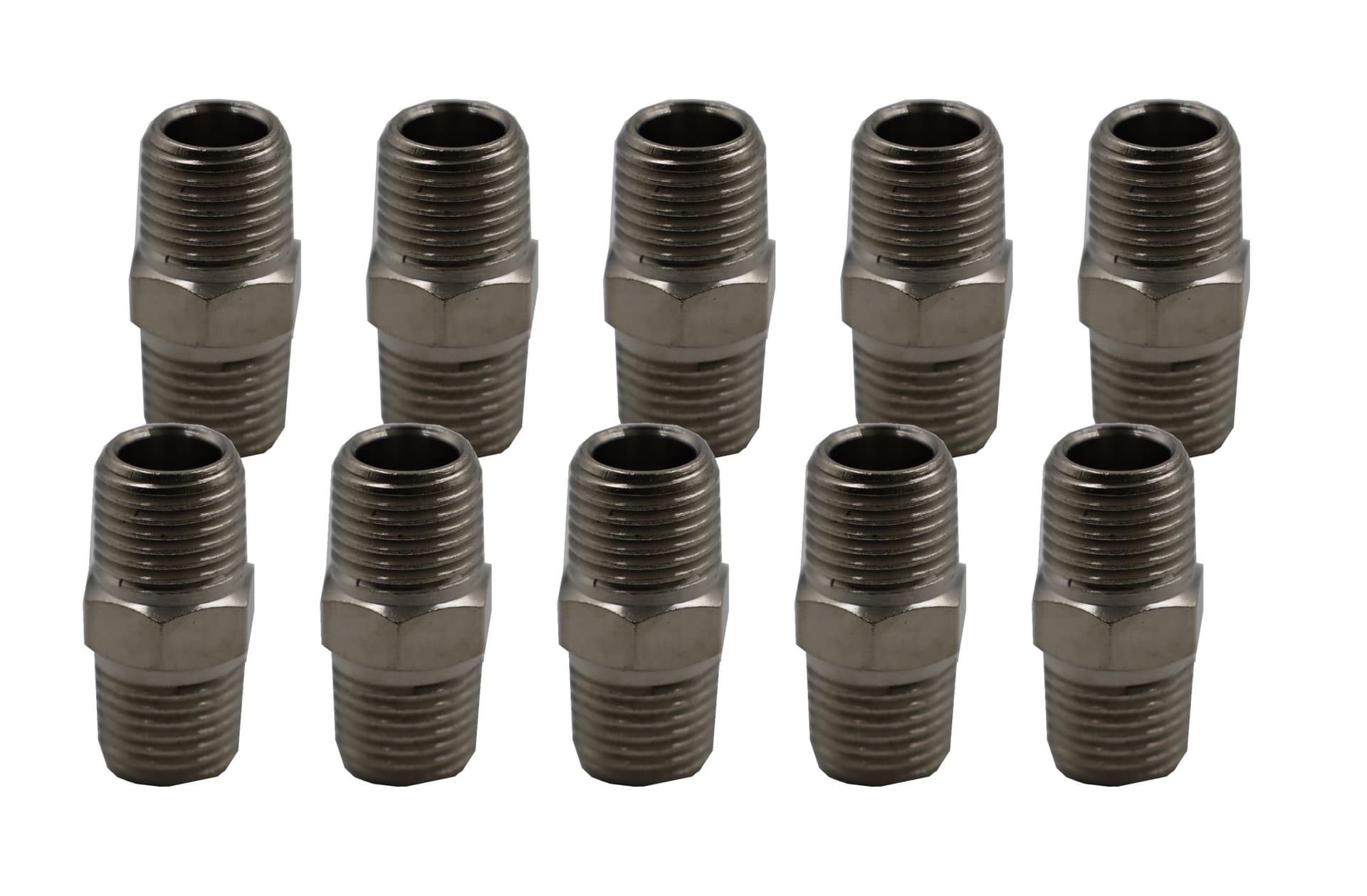 KraftWell KRW-TF14M14M-10 Переходник резьбовой M1/4" - M1/4", 10 шт