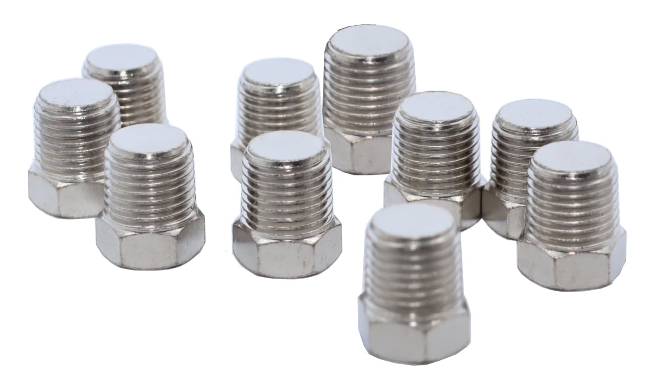 KraftWell KRW-TP14M-10 Заглушка M1/4", 10 шт