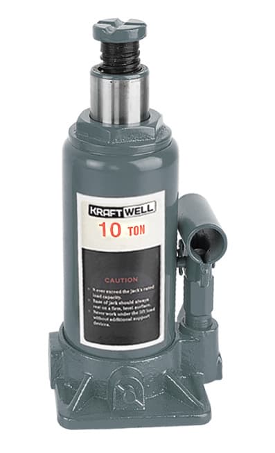 KraftWell KRWBJ10 Домкрат бутылочный г/п 10 т.