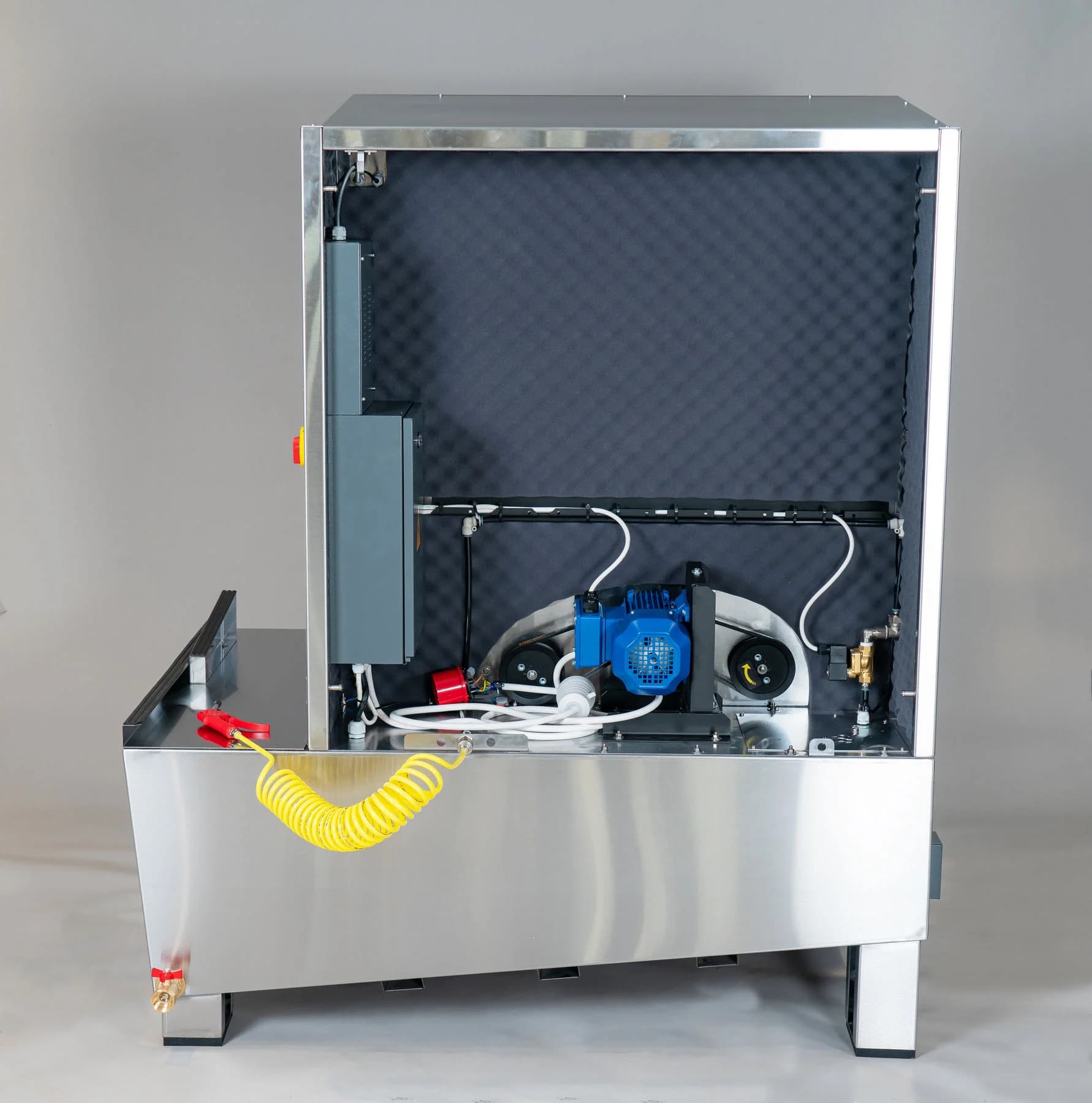 Мойка колёс Техновектор ТОРНАДО Deluxe (H) — с нагревом воды, 2 вала, полная шумоизоляция