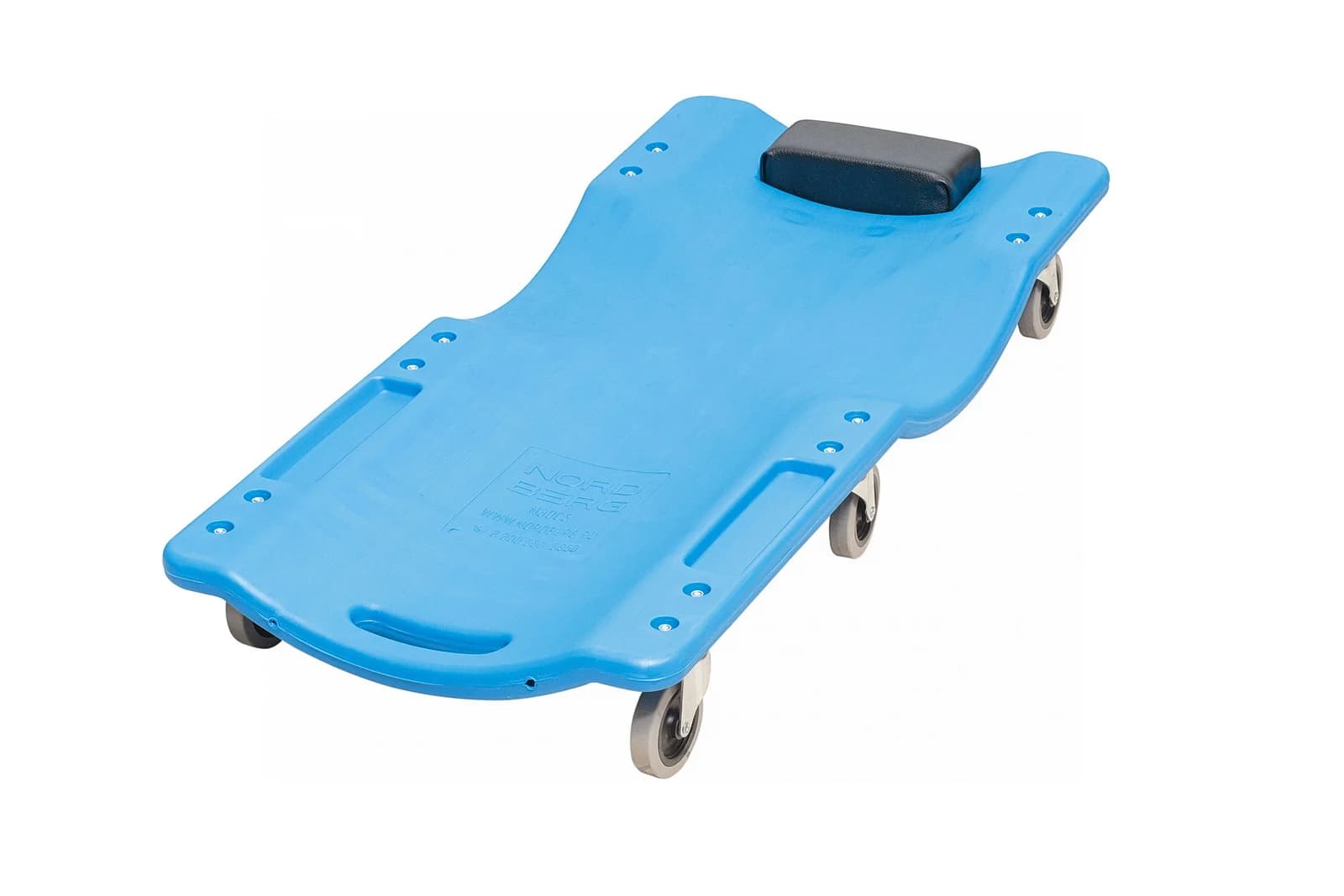 Лежак подкатной пластиковый Nordberg N30C5 — нагрузка 180 кг / 6 колёс