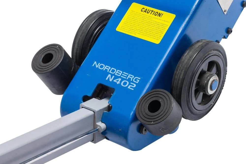 Домкрат пневмогидравлический NORDBERG N402 — двухштоковый, 40/20 т