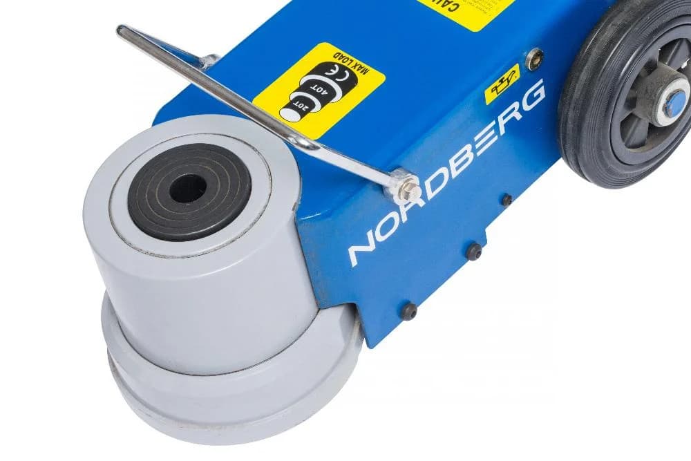 Домкрат пневмогидравлический NORDBERG N402 — двухштоковый, 40/20 т