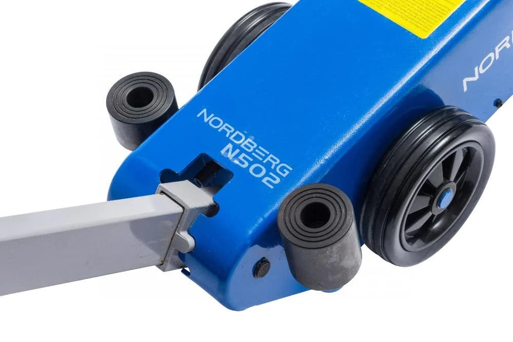 Домкрат пневмогидравлический NORDBERG N502 — двухштоковый, 50/25 т