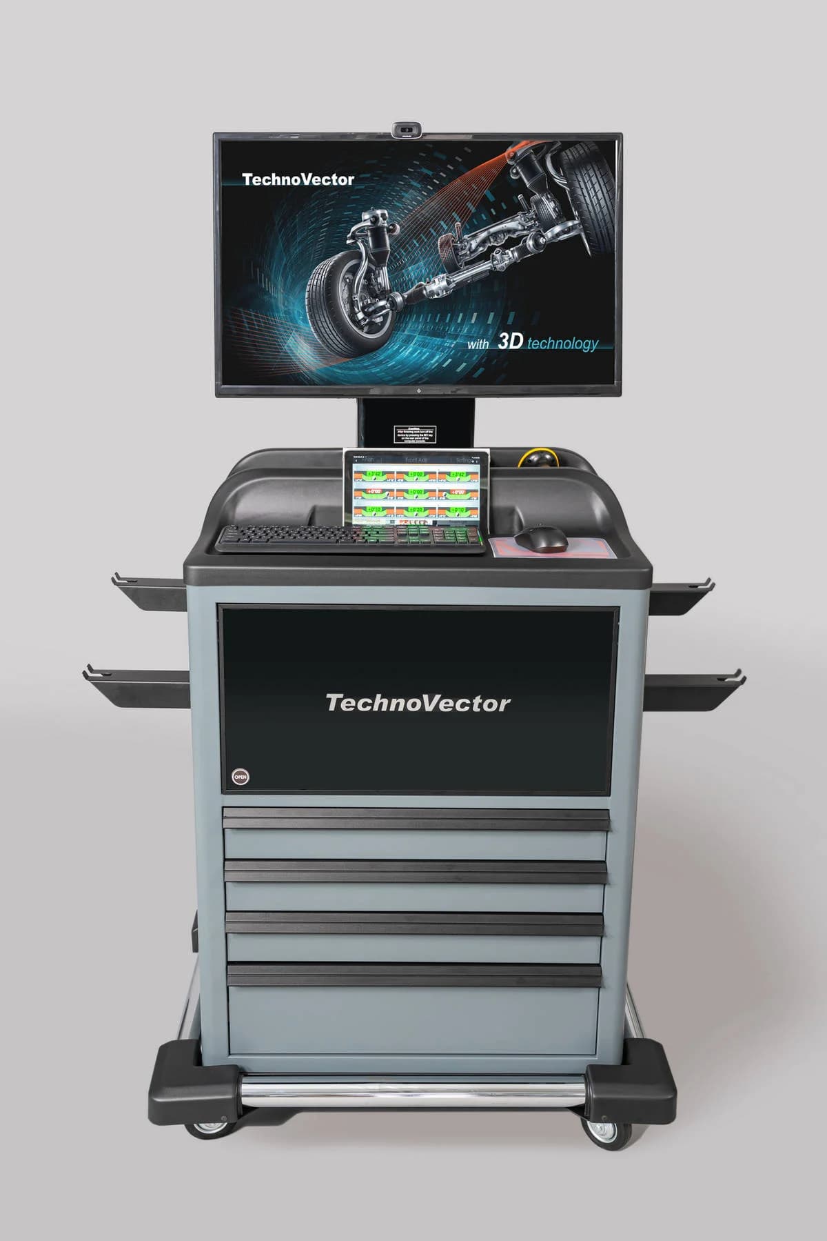 Компьютерная стойка P в комплекте ТехноВектор P 7204 HAS