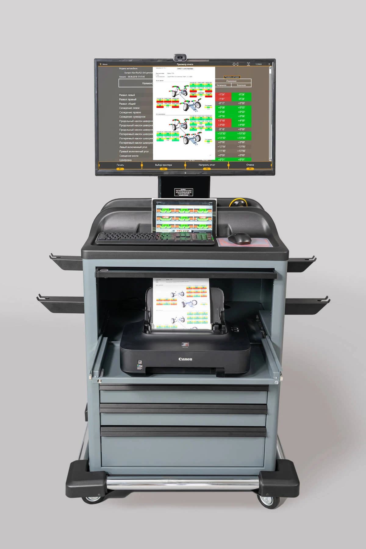 Конструкция из двух отдельных столбов Техновектор 7 Truck P 7204 HT MC4