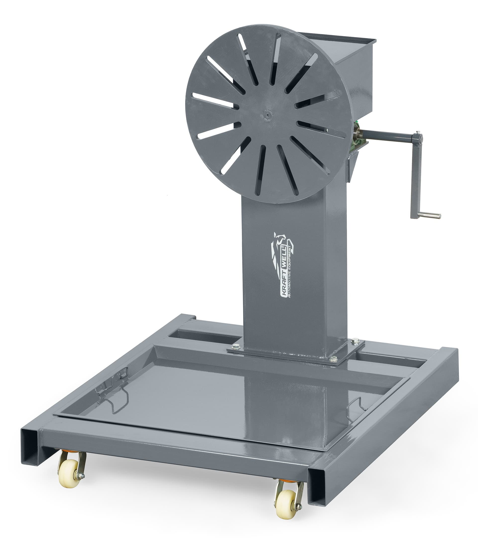 Стенд для разбора двигателей KraftWell ROTO 2K — общий вид