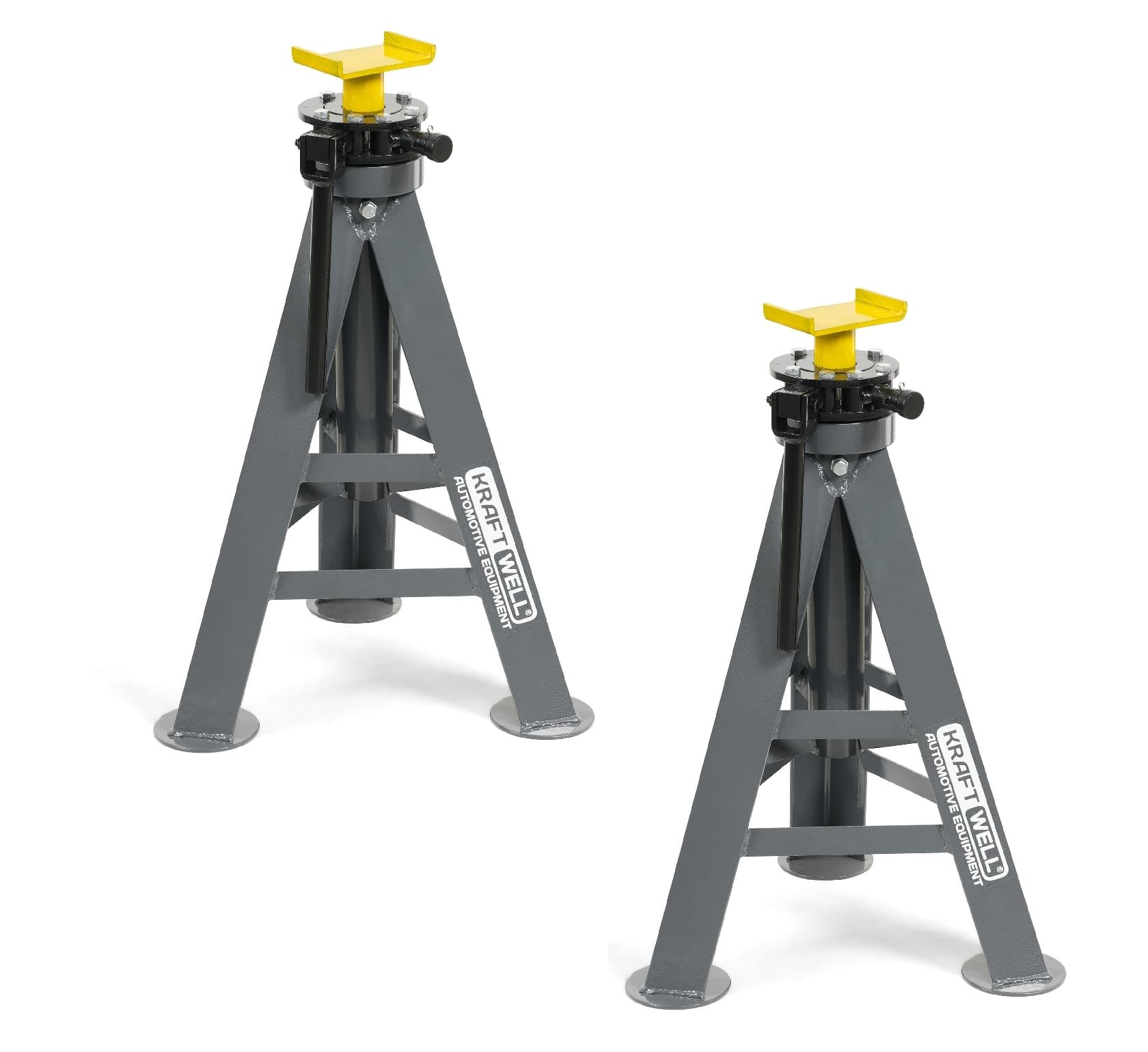 KraftWell STATTO 30 Стойка опорная винтовая г/п 30 т. высота 695-900 мм., комплект 2 шт.