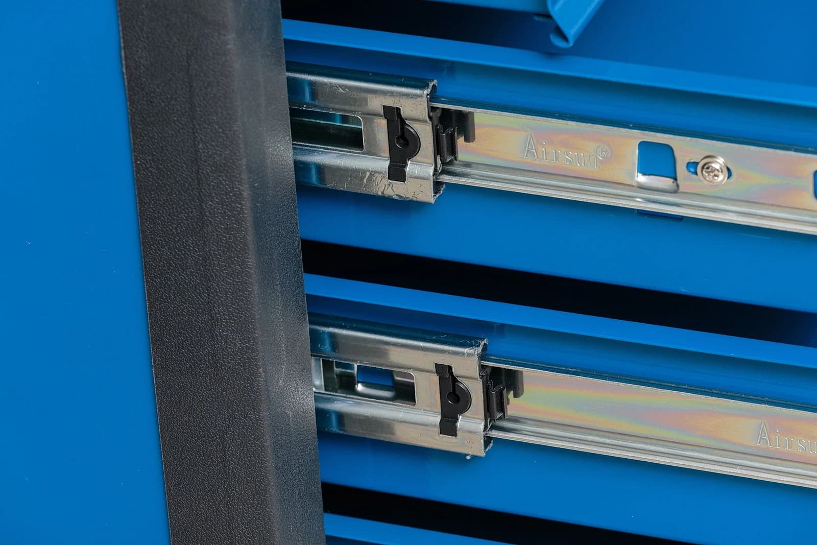 Тележка NORDBERG T7N — 7 ящиков нагрузка 350 кг замок в каждом синяя 800×470×980 мм