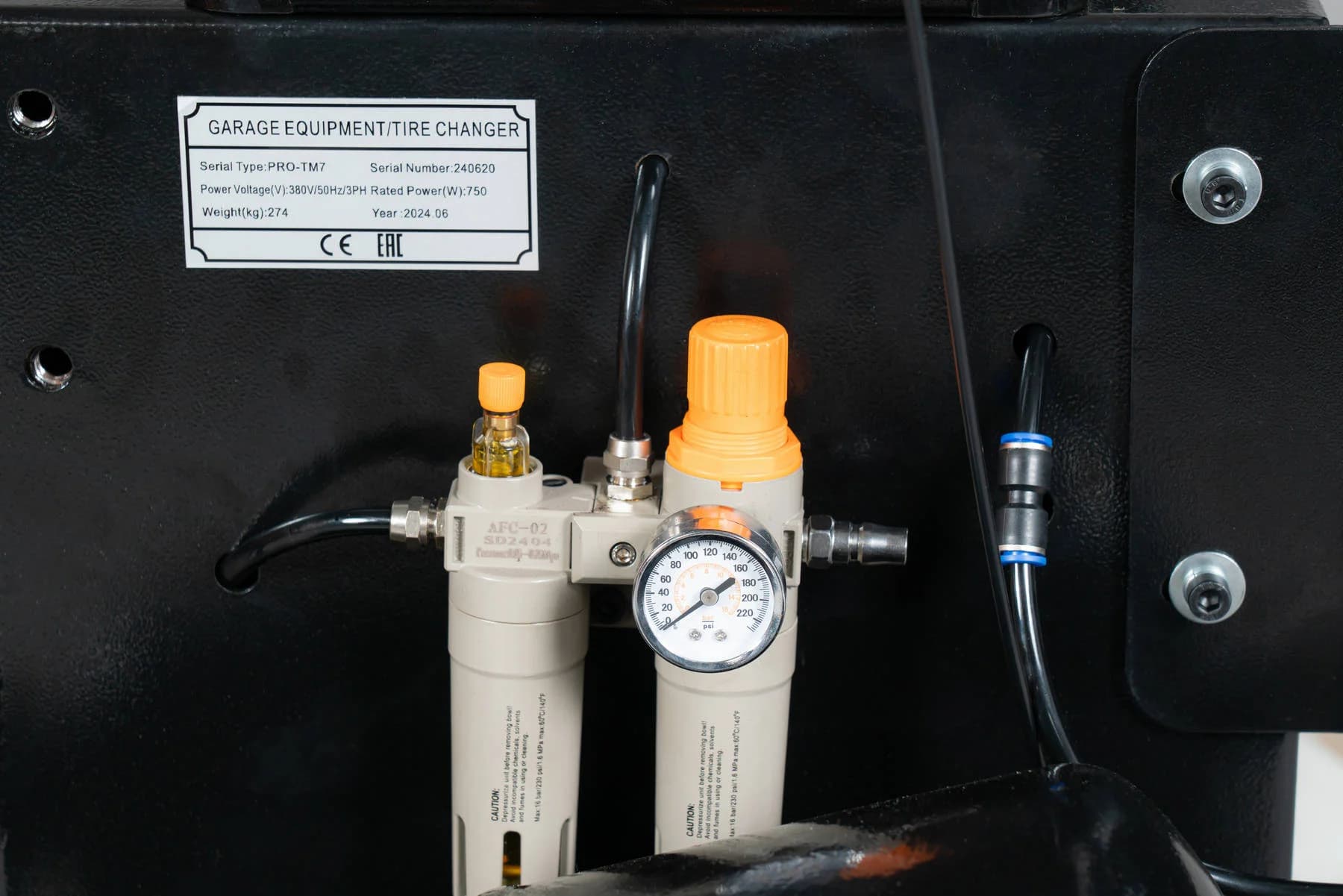 iPRO TM7 — демонтаж шины с литого диска