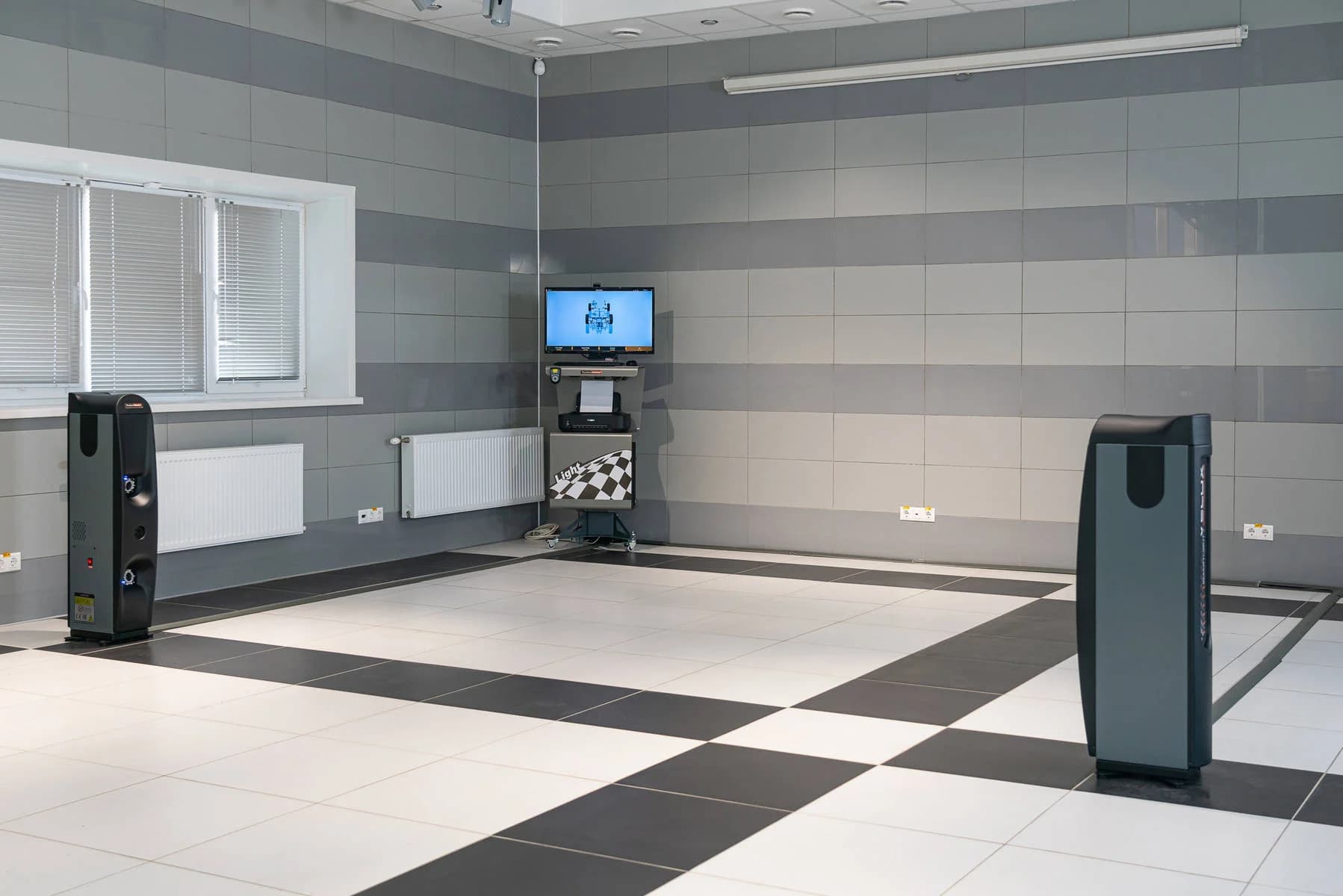 Стенд проездного контроля ТехноВектор 8 T 8102 VELOX — бесконтактный, 1 мост