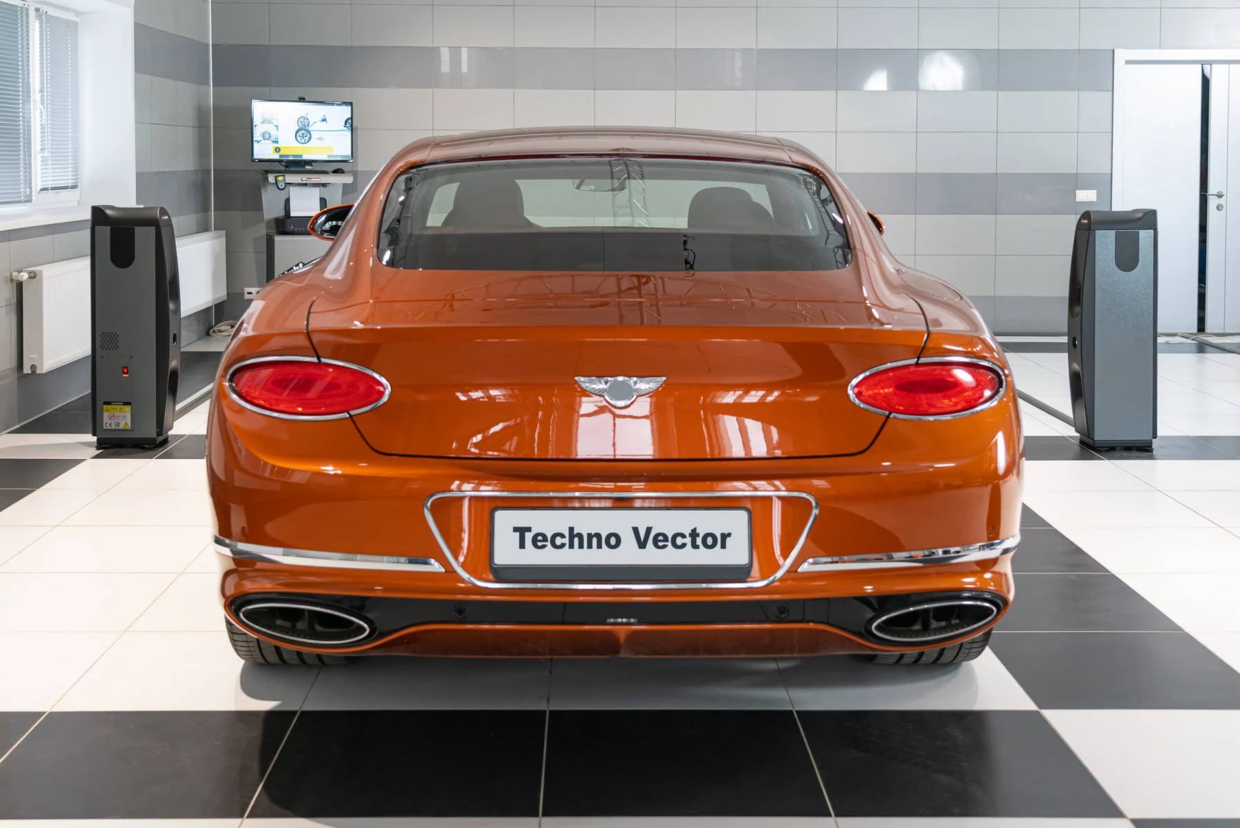 Стенд проездного контроля ТехноВектор 8 T 8102 VELOX — бесконтактный, 1 мост