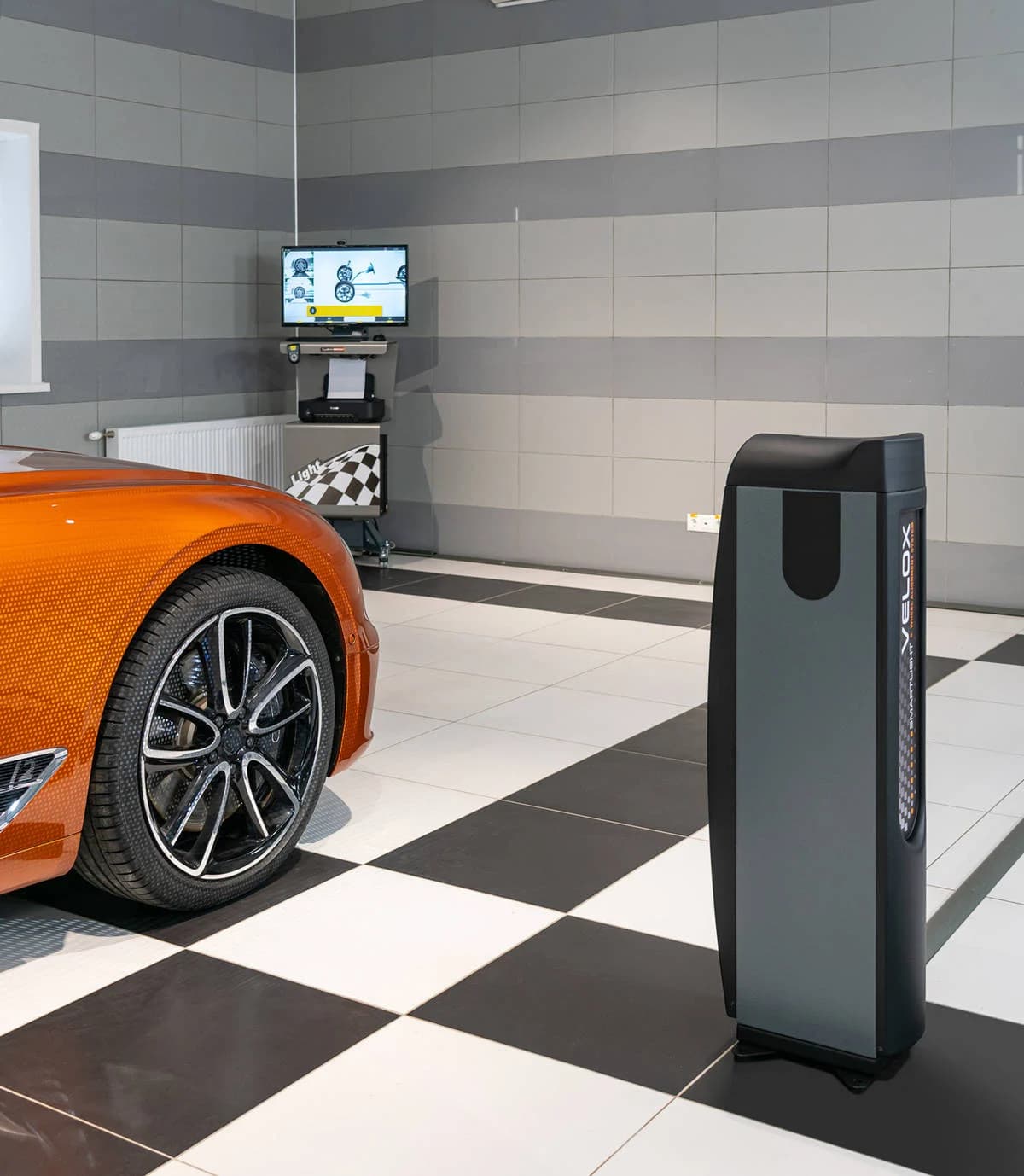 Стенд проездного контроля ТехноВектор 8 T 8102 VELOX — бесконтактный, 1 мост