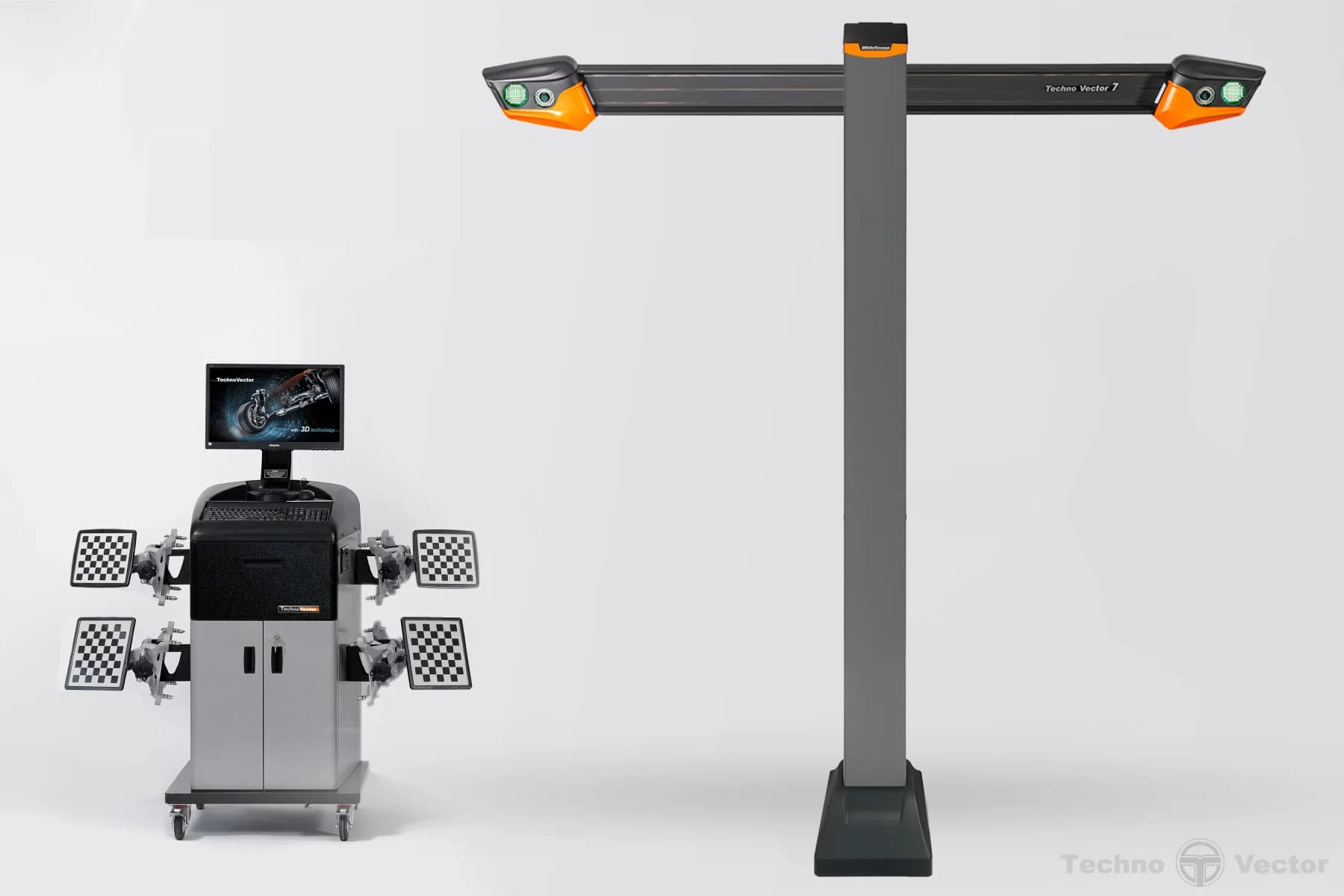 Стенд сход-развал 3D ТехноВектор T 7202 TAB — общий вид