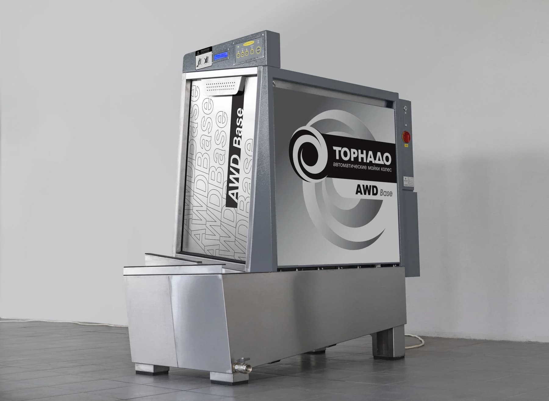 Мойка колёс автоматическая ТОРНАДО AWD Base — 560–820 мм, 380 В
