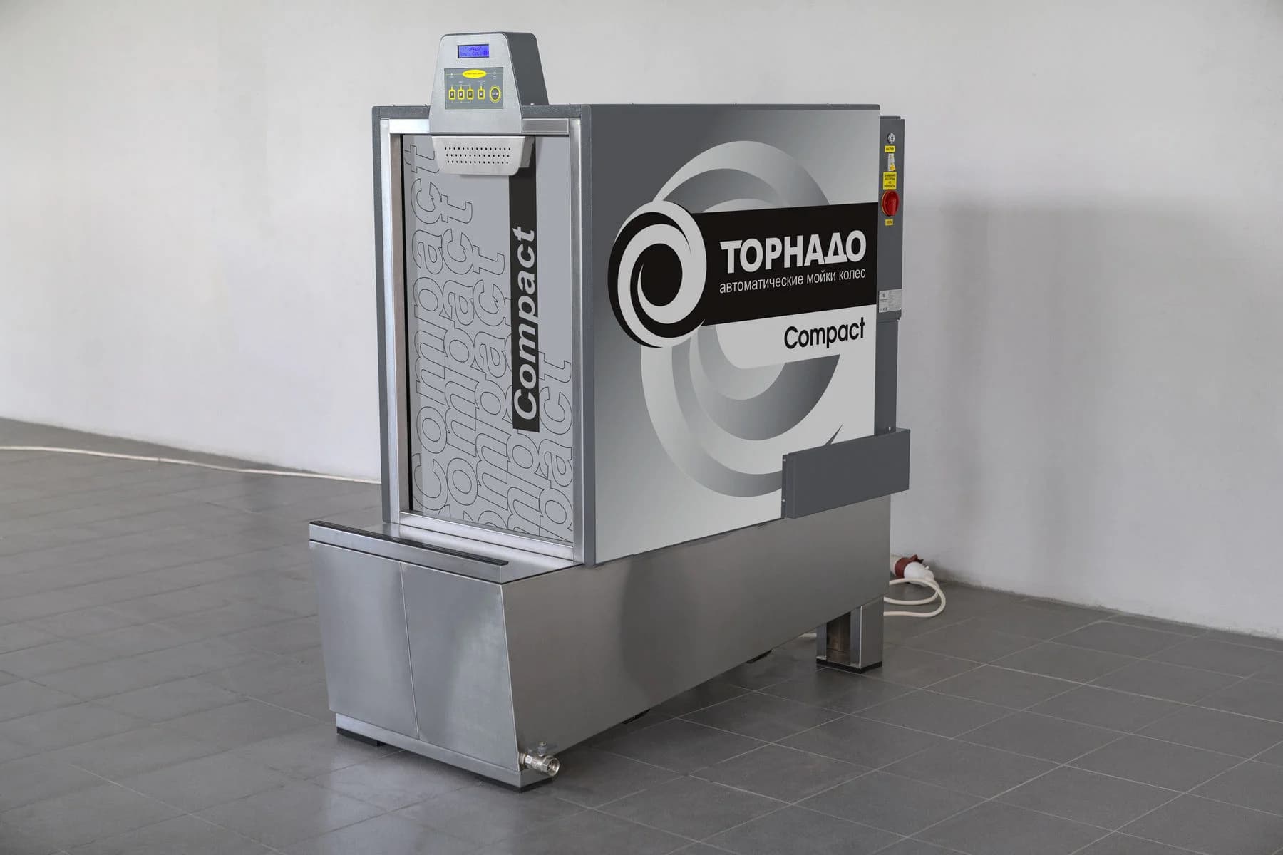 Мойка колёс Техновектор ТОРНАДО Compact — 1 вал, шумоизоляция, без нагрева